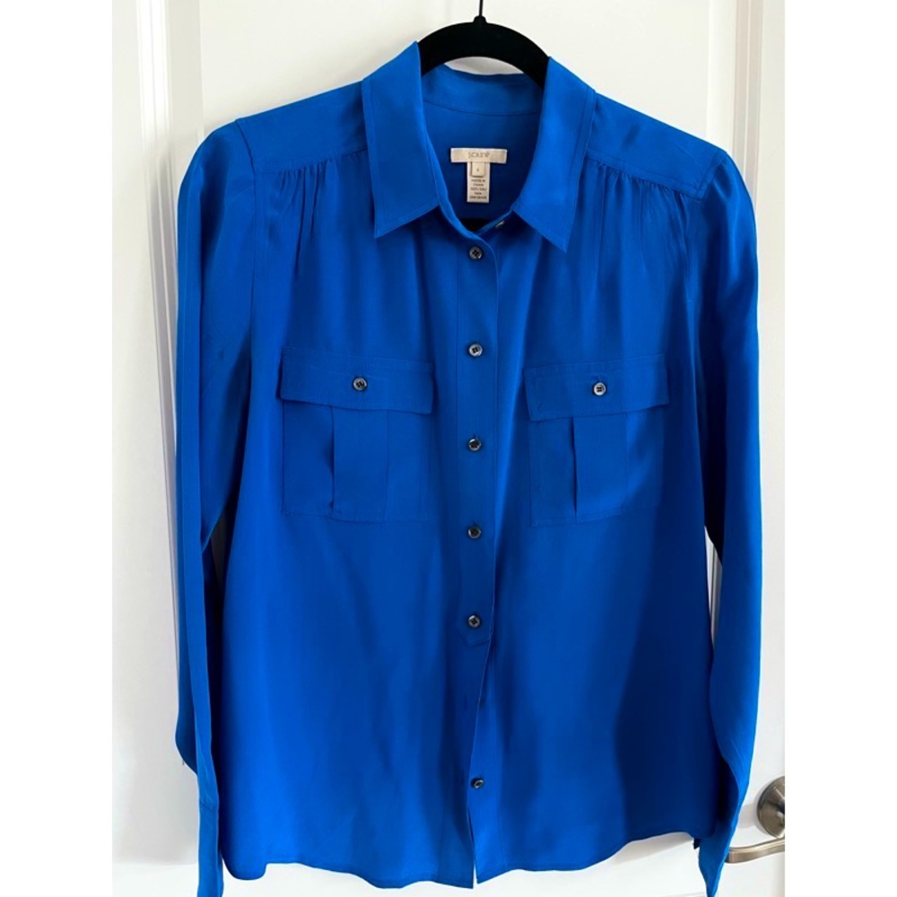 JCrew Womens Silk Blouse